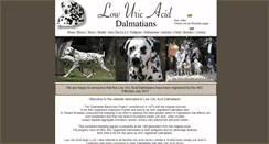 Desktop Screenshot of luadalmatians.com